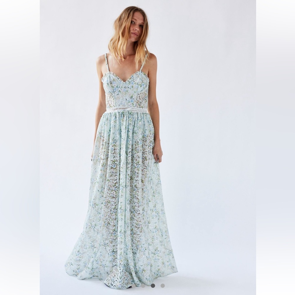 For Love & Lemons Cecelia Maxi Dress NWT XS